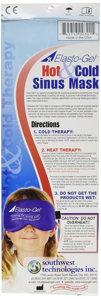 Southwest Technologies SM301 Elasto-Gel Sinus Mask 3