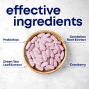 her own UTI, Helps Restore pH Balance, Supports Vaginal Flora and Balance, Promotes Urinary Health, 7 Strain Probiotic Blend, Shelf Stable, Gluten and Soy Free, Vegan, 30 Capsules, 30 Servings 5