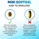 rTG Omega 3 Fish Oil Dietary Supplement - High Absorption & Fast Acting, Burpless Fish Oil Supplement from Anchovy. re-esterified Triglyceride w/EPA & DHA (as rTG) 960mg - 120 Softgels by CGM Labs 6