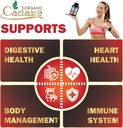Organic Cadane Berberine Supplement 150 Capsules, with Neem Leaf, Apple Cider Vinegar, VIT D3, E & More - Berberine Extract - Support for Immune System, Digestion & Overall Health 6
