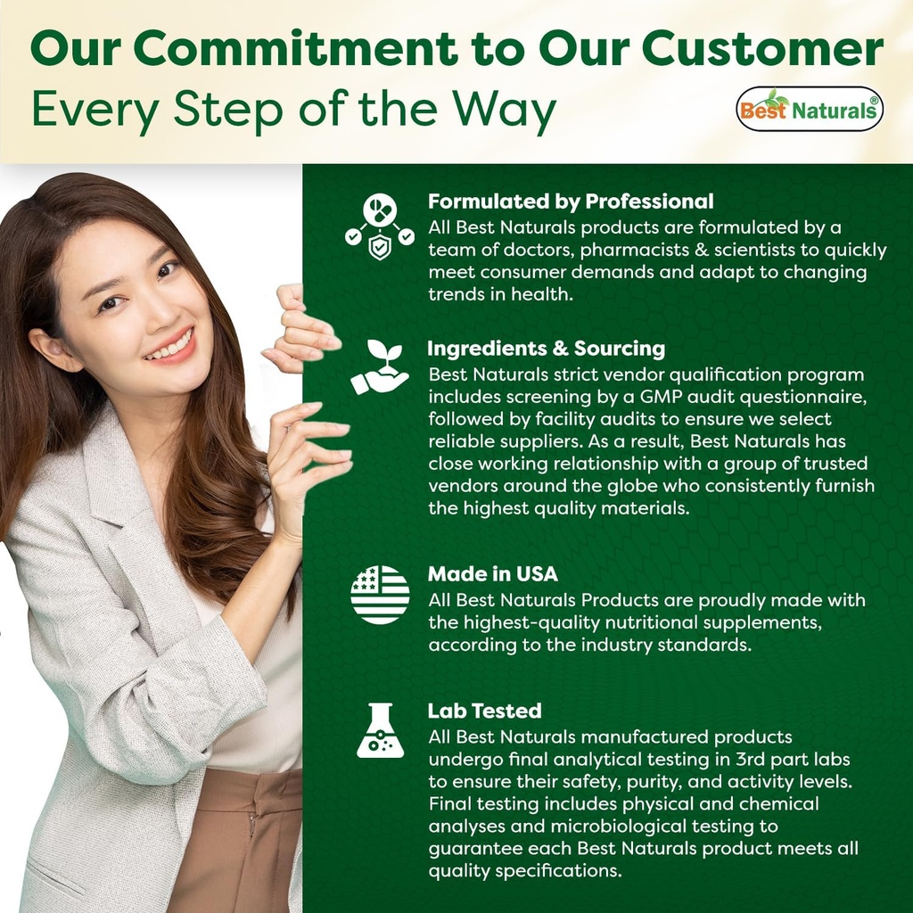 Best Naturals Vitamin B1 as Thiamine Mononitrate 500 mg Tablets (120 Count (Pack of 2)) 5