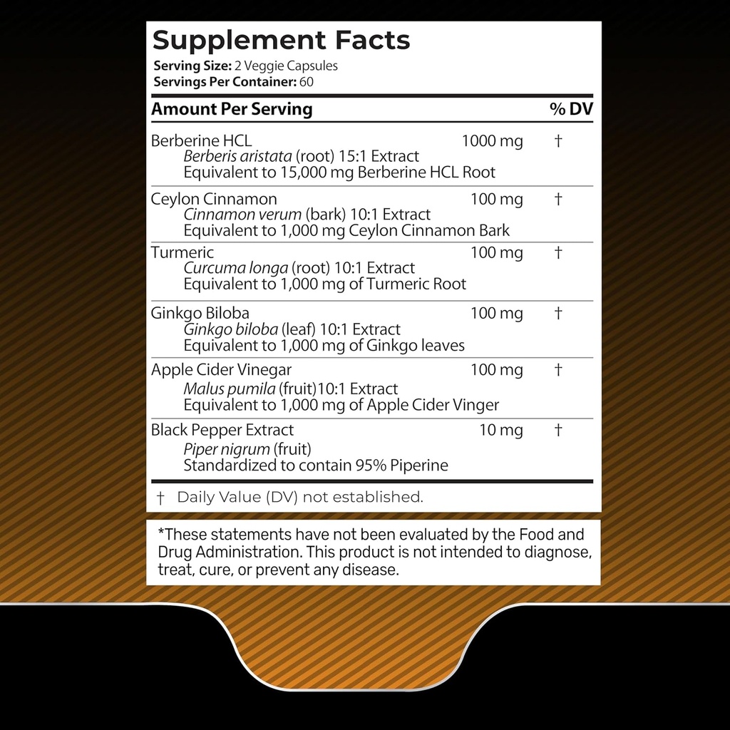 WELLNESS LABSRX Lions Mane Capsules and Berberine Capsules 3