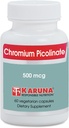 Karuna Chromium Picolinate 500mcg 60 Vegetarian Capsules 2