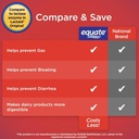 Dairy Relief Caplets, Original, Lactase Enzyme, 120 Pills by Equate (Pack of 1) + Sticker 5