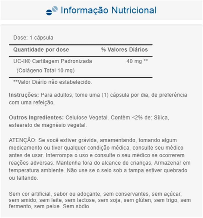 Puritan's Pride UC-II 40mg Active Collagen Compound-30 Capsule 3