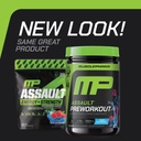 MusclePharm Assault Pre Workout Powder for Men & Women – Energy & Strength Boost Pre-Workout Supplements with Beta Alanine, Caffeine, Creatine & Betaine Anhydrous – 30 Servings, Blue Raspberry Flavor 3