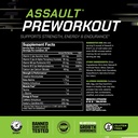 MusclePharm Assault Pre Workout Powder for Men & Women – Energy & Strength Boost Pre-Workout Supplements with Beta Alanine, Caffeine, Creatine & Betaine Anhydrous – 30 Servings, Blue Raspberry Flavor 4