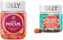 OLLY Laser Focus Gummy 36 Count and Teen Girl Multi 70 Count Berry Melon 2