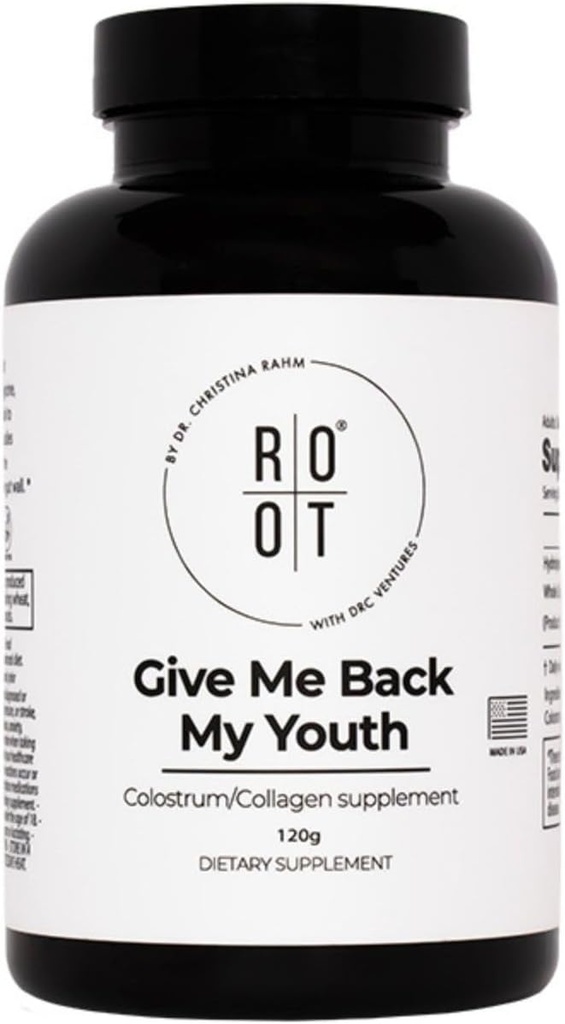 THEROOTBRANDS Root GMBMY (120gr) - Anti Aging Health Supplement by Dr. Rahm - Blend of Collagen & Colostrum to Help Strengthens Body 2