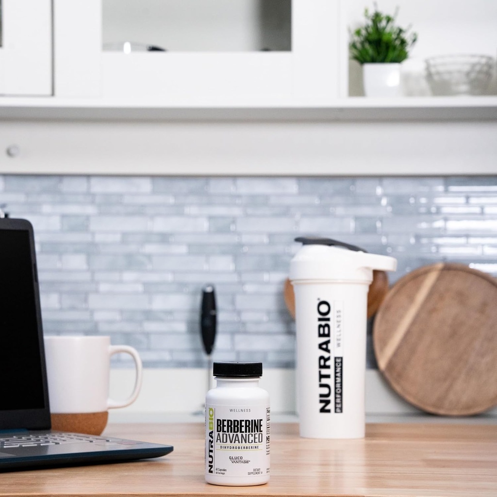 NutraBio Berberine Advanced Supplement (Dihydroberberine), 200 mg - Provides Advanced Absorption Carbohydrate Tolerance Support, 60 Caps 5