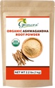 Grenera Organic Ashwagandha Powder 2.2 lbs (35.2 Ounce) (Withania somnifera) - Organic, Vegan, Kosher Certified 2
