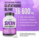 LILYMOON Glutathione Whitening Pills Skin Lightening Pills - Skin Whitening Formula - Glutathione Whitening Skin Pills with Vitamin C - Skin Lightener - Dark Spot Remover - Made in USA 3