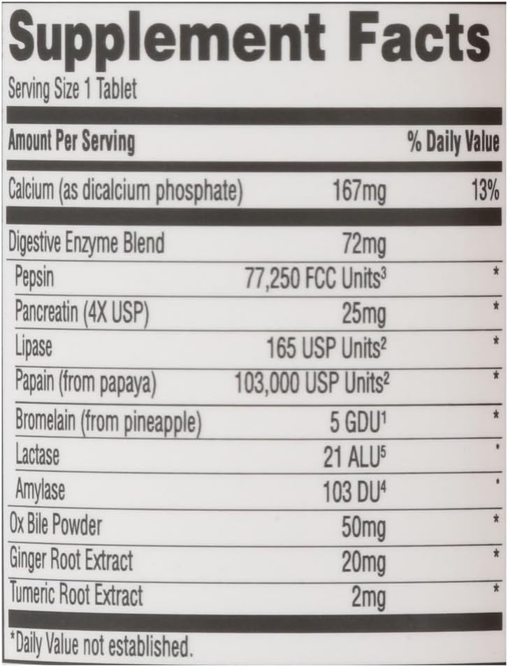 365 by Whole Foods Market, Digestive Daily Formula, 100 Tablets 6