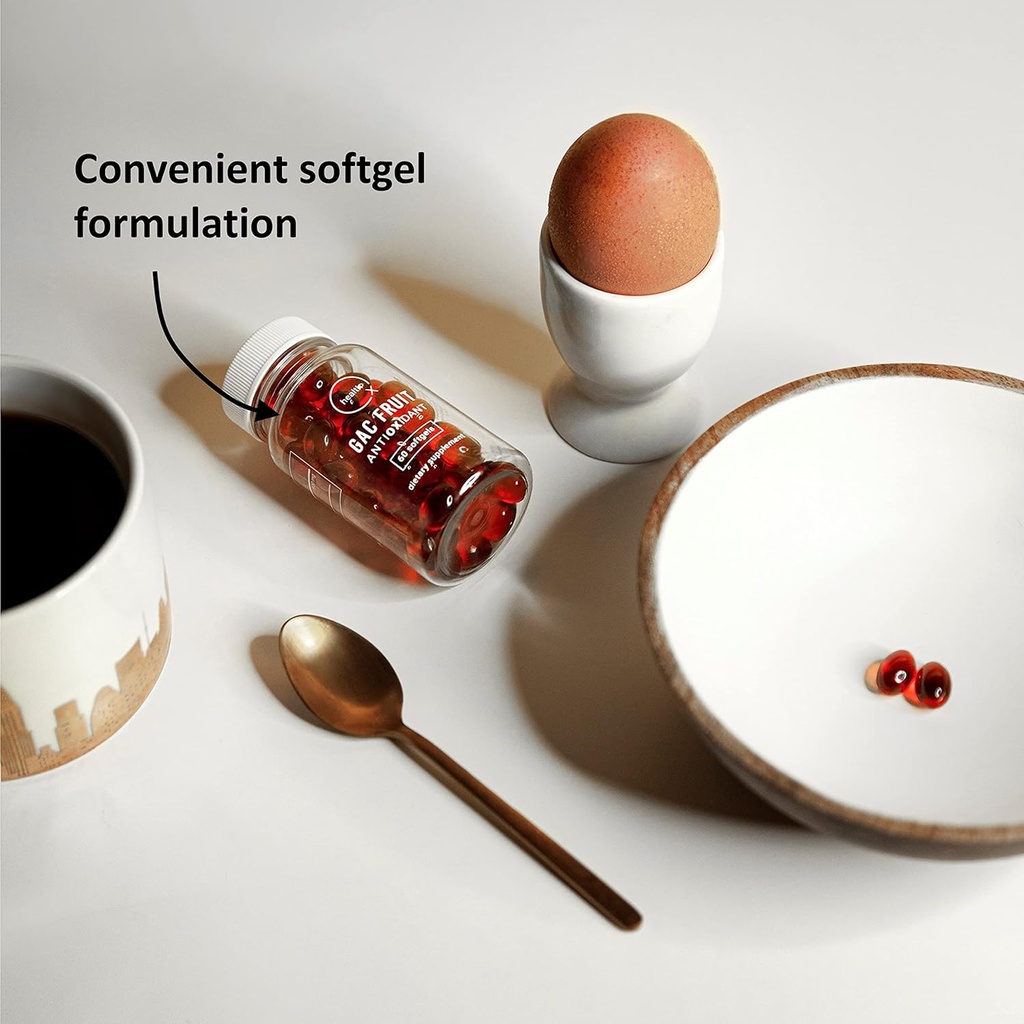 OX HEALTH Super Antioxidant Supplement | Gac Super Fruit | DHA | Momordica | 3-Pack |180 Softgels | Supports Healthy Aging | Immune Support | Advanced Antioxidation 6