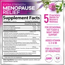 Menopause Supplements for Women with Dong Quai, Chaste Berry, Black Cohosh, 8 Billion CFU Probiotics - Hot Flash Night Sweats & Menopause Relief Probiotic for Vaginal, Digestive Health - 120 Capsules 3