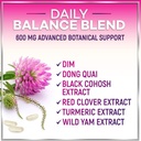 Menopause Supplements for Women with Dong Quai, Chaste Berry, Black Cohosh, 8 Billion CFU Probiotics - Hot Flash Night Sweats & Menopause Relief Probiotic for Vaginal, Digestive Health - 120 Capsules 6