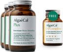 ALGAECAL Plus Bundle - Free 4-in-1 Vitamin D3 Complete & Red Algae Calcium with 16 Bone-Supporting Nutrients, Clinically Supported to Increase Bone Density & Boost Immune System 2