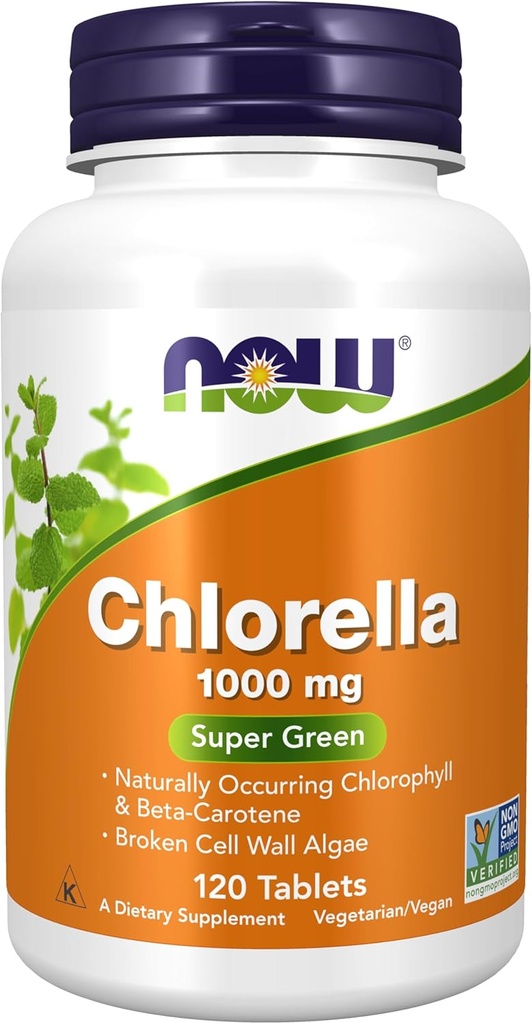Chlorella 1000mg 120 Tablets (Pack of 2) 5