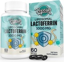 Liposomal Lactoferrin 1000 mg - Higher Absorption - for Iron Absorption & Immune Function Lactoferrin Supplements for Adults, 60 Softgels (3 Bottles) 2