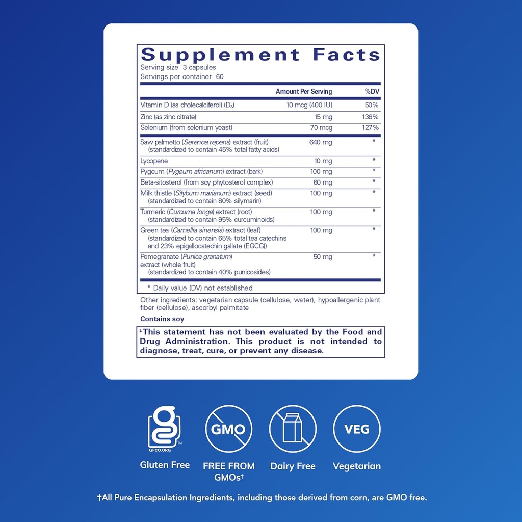 Pure Encapsulations SP Ultimate | Enhance Support for Healthy Prostate Function and Prostate Cellular Health* | 180 Capsules 3
