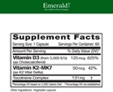 EMERALD LABS Vitamin D3+K2 - Vitamin D & VitalDelta MK-7 for Bone Health & Heart Support* - Vegetarian, Gluten-Free, Clinical Potency - 60 Vegetable Capsules 3