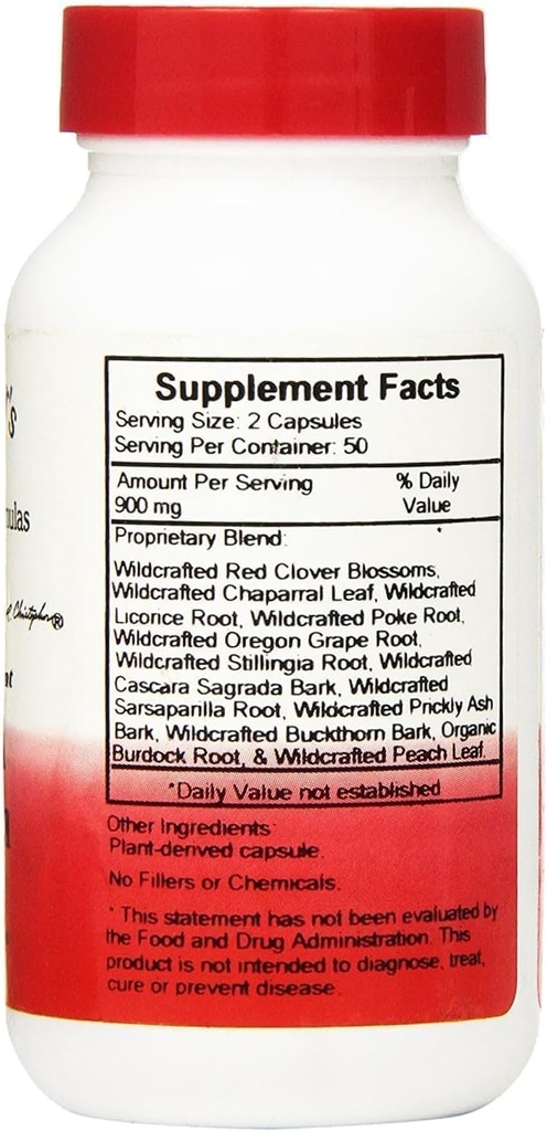 Christopher's Original Formulas Blood Stream Formula - Blood Circulation Supplements - Supports Vein Elasticity, Clean & Pure Bloodstream 3