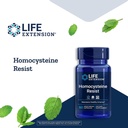 Life Extension Homocysteine Resist, 60 Vegetarian Capsules (Pack of 2) Vitamin B2, B6 & B12 + Folate - Once-Daily, Non-GMO, Gluten-Free 4