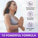 softbear Calcium Magnesium Zinc Gummies for Adult & Kids, Suagr-Free Calcium Magnesium Zinc Vitamin D3 Supplement for Bone Strength & Immune Health, Mango Flavor 120 Count 6