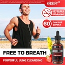 HERBIFY Mullein Drops - Lung Cleanse - Leaf Extract - Powerful Mullein for Immune Support, Detox & Respiratory Support - Made in USA - 4 Oz Strawberry Flavor 3