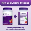 Natrol Melatonin 5mg Gummies 140ct & 90ct Strawberry Sleep Support 4