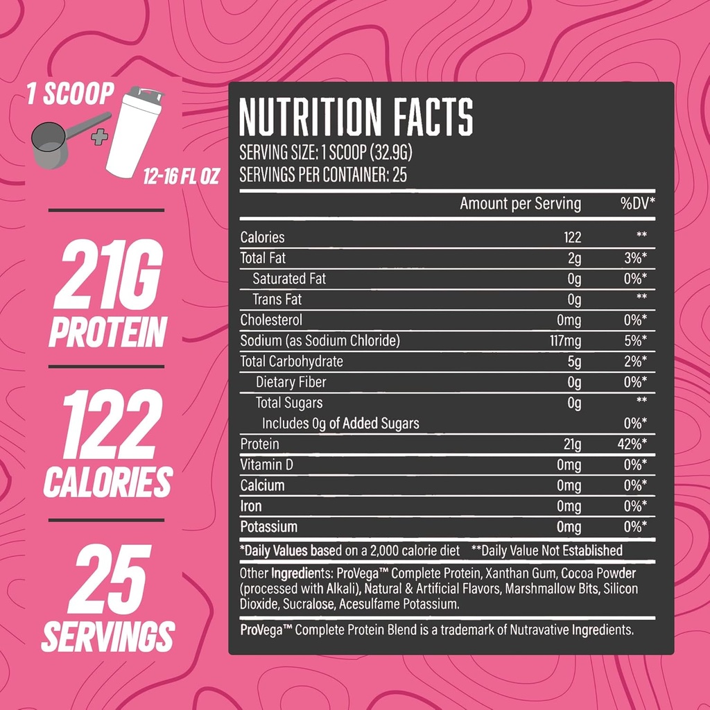 Huge Supplements Vegan Protein Powder - Marshmallow Madness - Superior Plant-Based Protein Powder, 20g Protein Per Serving, Gluten Free 4