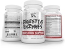 5% Nutrition Rich Piana Digestive Enzymes w/Vitamin B Complex | Enzymes for Protein, Carb, Fat, Fiber & Lactose Breakdown | Betaine, Bromelain, Papain (Papaya), Lipase, Lactase, 60 Veg Caps (30 Svgs) 3