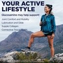 KAL 100% Vegetarian Glucosamine 1000 mg, Joint Health Supplement with Vegan Glucosamine HCl, Joint Support for Comfort and Mobility, Made Without Shellfish, 60-Day Guarantee, 60 Servings, 60 Tablets 5