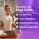 Dr. Klein's Stay Calm Kids Gummies – Magnesium Glycinate + Vitamin A, L-Theanine, Chamomile Extract – Promote Focus & Calm for Ages 5+ – Magnesium Gummies for Kids–Black Currant, Zero Sugar, 60 Count 6