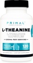 Primal L-Theanine Capsules (120 Servings, 200mg Per Serving) - Non-GMO, Gluten Free 2