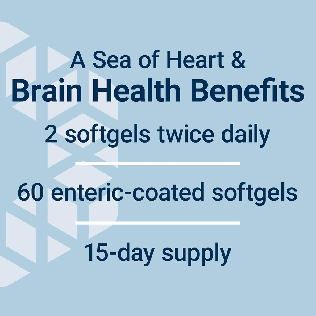 Life Extension Super Omega-3 EPA/DHA Fish Oil, Sesame Lignans & Olive Extract – Heart Health, Brain Health, Inflammation Health Support, Gluten-Free, Enteric-Coated, Non-GMO, 60 Softgels 6