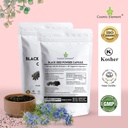 Cosmic Element 100% Pure Black Seed Powder Capsules Organic - Vegan Nigella Sativa 450mg Black Cumin Seeds per Serving- for Health - 60 Capsules 4