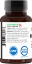 Monolaurin 1000 mg per Capsule - 90 Veg Capsules | Serving Size 2 Capsules: 1000 mg - 45 Servings 4