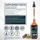 Zenmen Organic Green Black Walnut Hull Tincture - Highly Potent Formula for Immune Support and Source of Antioxidants - 2.32 oz / 60ml, Vegan, Manufactured in The USA 4