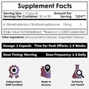 Nootropics Depot 4’-DMA-7,8-DHF Capsules | 10mg | 90 Count | 4'-DMA-7,8-Dihydroxyflavone 3