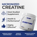 Alpha Supps - Alpha Creatine Monohydrate Powder Supports Muscle Growth | Micronized | Unflavored | 300 Grams - 60 Servings 6