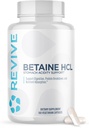 Revive MD Betaine HCL with Pepsin Digestive Enzymes, 180 Vegetarian Capsules - Betaine Hydrochloride Supplement Supports Healthy Digestion & Nutrient Absorption - Helps with Stomach Acid Levels 2