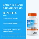 Doctors Best Enhanced Wild Caught Antarctic Krill (Superba2) Plus Omega-3s, Supports Heart & Brain Health, Non-GMO, Gluten Free 60 Softgels 5