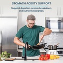 Revive MD Betaine HCL with Pepsin Digestive Enzymes, 180 Vegetarian Capsules - Betaine Hydrochloride Supplement Supports Healthy Digestion & Nutrient Absorption - Helps with Stomach Acid Levels 5