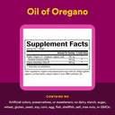 Natural Factors Oil of Oregano - Supports Healthy Immune System Function - Herbal Supplement with Olive Oil & Vitamin E - Non-GMO Antioxidant Support Supplement - 60 Softgels (60 Servings) 5
