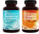 BioEmblem Magnesium Glycinate with Zinc and Turmeric Curcumin 2
