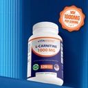 Vitamatic L-Carnitine Fumarate 1000 mg - 120 Vegetable Capsules (3 Bottles) 6