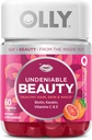 OLLY Undeniable Beauty Gummy, 60 Count & Flawless Complexion Gummy, Clear and Healthy Skin Support - 50 Count (Pack of 1) & Glowing Skin Gummy, 25 Day Supply (50 Count) 3