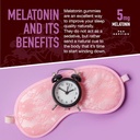 YUM-V'S Organic Melatonin Sleep Aid Gummies, Adults Extra Strength Melatonin Gummy - Vegan Non GMO Sleep Melatonin Gummies for Sleeping Support Berry 5 MG - 60 Count 4