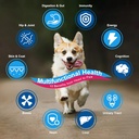 NATURE TARGET Dog Vitamins Powder, Probiotics & Digestive Enzymes for Gut Health, Glucosamine & Chondroitin & Omega 3, Complete Supplement for Homemade Dog Food, Joint & Skin & Immune Support 4